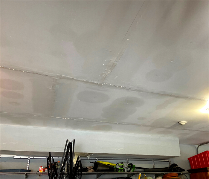 Water damage in Clinton, New Jersey. 