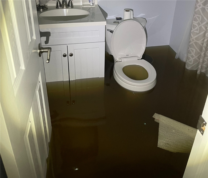 Rain water damage in New Jersey.