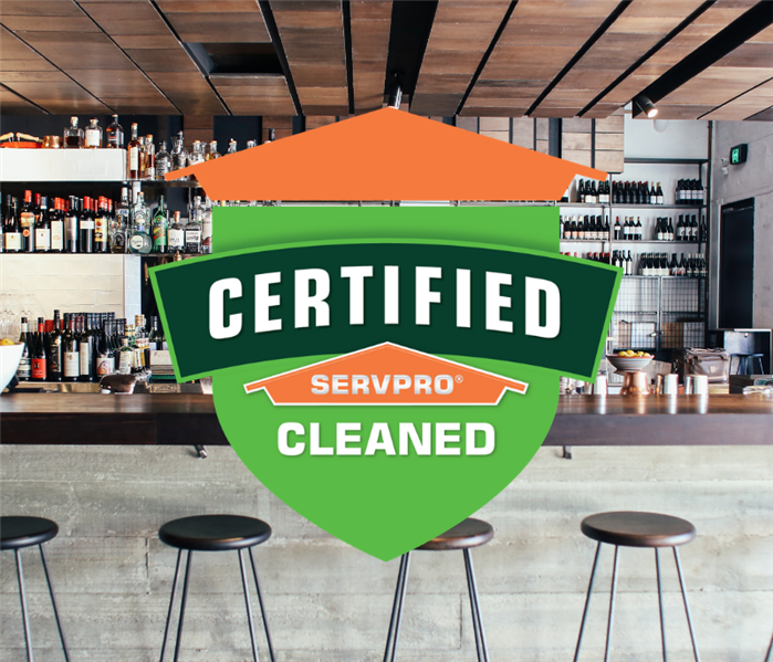 coronavirus disinfection services near me flemington new jersey - image of Certified: SERVPRO Cleaned seal